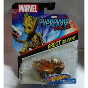 Hot Wheels Guardians of the Galaxy Vol 2 Groot Go Kart Die-cast Marvel DXM05